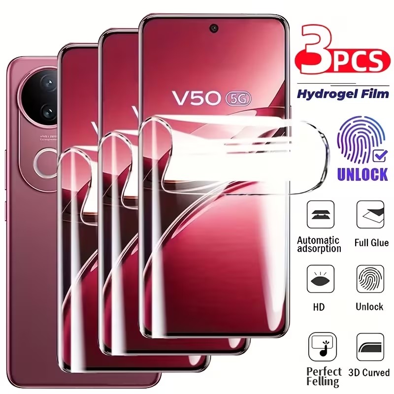 Vivo X200 - 3 sztuki folii hydrożelowej do Vivo