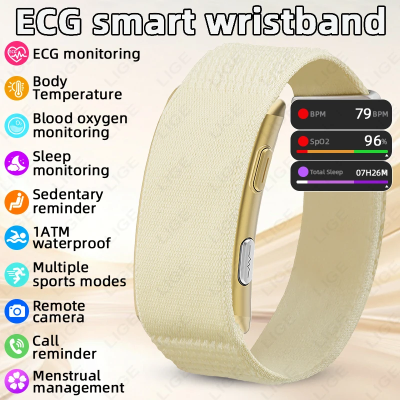 Męski Smartwatch EKG Monitor Z – Fall Detection Watch recenzja i cena